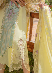 Crimson Embroidered Lawn Unstitched 3Pc Suit CL24-D6B Sun Kissed