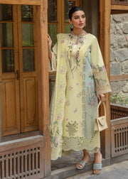Crimson Embroidered Lawn Unstitched 3Pc Suit CL24-D6B Sun Kissed