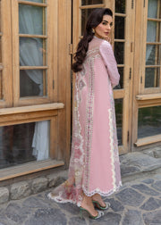 Crimson Embroidered Lawn Unstitched 3Pc Suit CL24-D7B A Floral Mesh