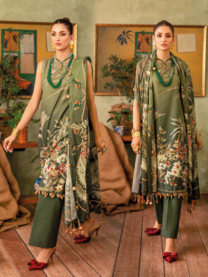 Gul Ahmed Essential Printed Lawn Unstitched 3Pc Suit CL-42199