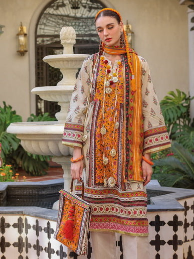 Gul Ahmed The joy Of Summer Printed Lawn Unstitched 3Pc Suit CL-52503