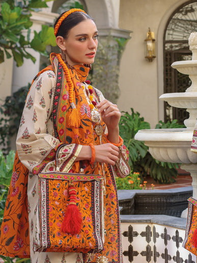 Gul Ahmed The joy Of Summer Printed Lawn Unstitched 3Pc Suit CL-52503