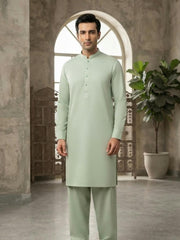 Farooq Textile Men's Cotton Latha Unstitched Shalwar Kameez Suit CLR26-12