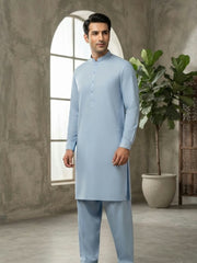 Farooq Textile Men's Cotton Latha Unstitched Shalwar Kameez Suit CLR26-13