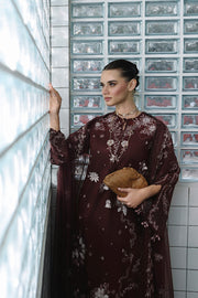 Qalamkar Festive Eid Embroidered Chikankari Unstitched 3Pc Suit CM-01 ESHAL