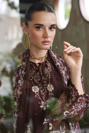 Qalamkar Festive Eid Embroidered Chikankari Unstitched 3Pc Suit CM-01 ESHAL