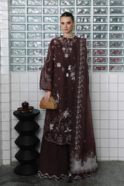 Qalamkar Festive Eid Embroidered Chikankari Unstitched 3Pc Suit CM-01 ESHAL