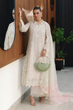 Qalamkar Festive Eid Embroidered Chikankari Unstitched 3Pc Suit CM-04 ZIMAL