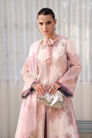 Qalamkar Festive Eid Embroidered Chikankari Unstitched 3Pc Suit CM-06 NOURA