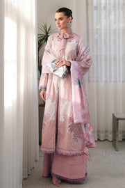 Qalamkar Festive Eid Embroidered Chikankari Unstitched 3Pc Suit CM-06 NOURA