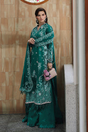 Qalamkar Festive Eid Embroidered Chikankari Unstitched 3Pc Suit CM-07 ROGUE