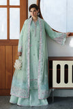 Qalamkar Festive Eid Embroidered Chikankari Unstitched 3Pc Suit CM-08 SEREN
