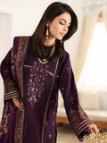 Charizma Miraas Unstitched Embroidered Staple Jacquard 3Pc Suit CM3-01