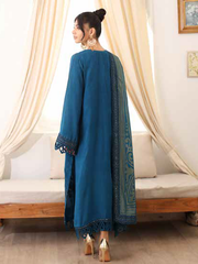 Charizma Miraas Unstitched Embroidered Staple Jacquard 3Pc Suit CM3-02