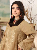 Charizma Miraas Unstitched Embroidered Staple Jacquard 3Pc Suit CM3-04