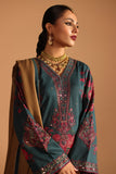 Charizma Miraas Embroidered Viscose Unstitched 3Pc Suit CMW4-1