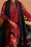 Charizma Miraas Embroidered Viscose Unstitched 3Pc Suit CMW4-3