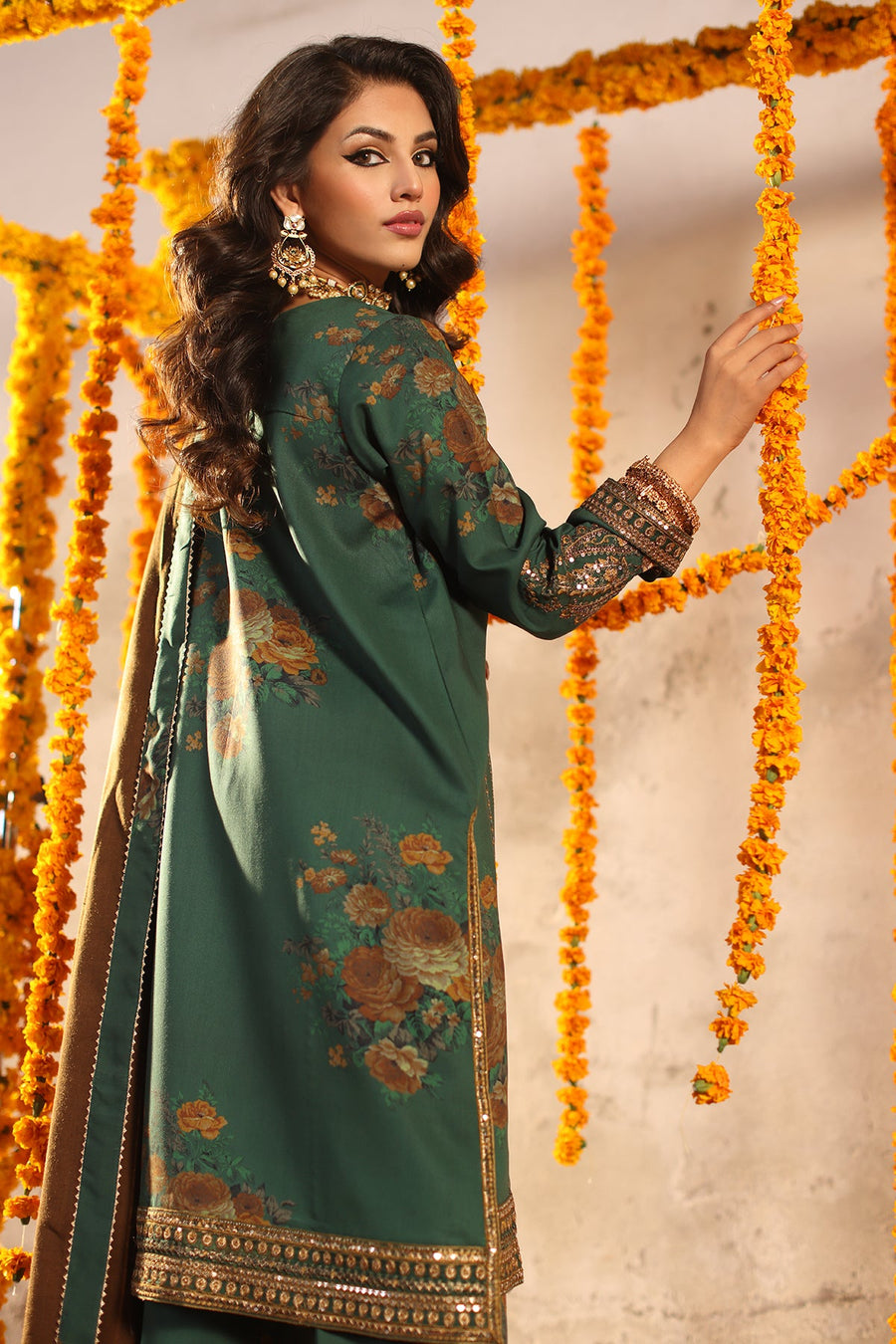 Charizma Miraas Embroidered Viscose Unstitched 3Pc Suit CMW4-4