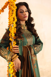 Charizma Miraas Embroidered Viscose Unstitched 3Pc Suit CMW4-4