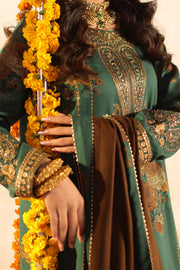 Charizma Miraas Embroidered Viscose Unstitched 3Pc Suit CMW4-4
