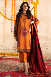 Charizma Miraas Embroidered Viscose Unstitched 3Pc Suit CMW4-7