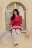 Coco Prints by Zara Shahjahan Unstitched Lawn 3Pc Suit D-02 COCO CHERRY