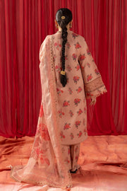 AF-PL-6003-Coral Peach PRINTED LAWN