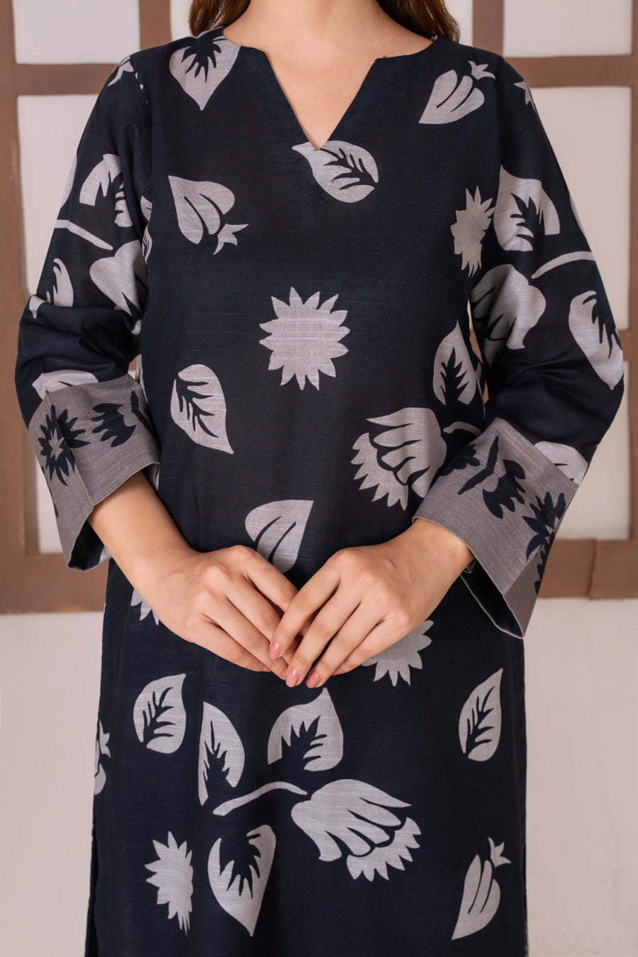 Feathers Digital Printed Khaddar Unstitched 2Pc Suit COVENY-FT603