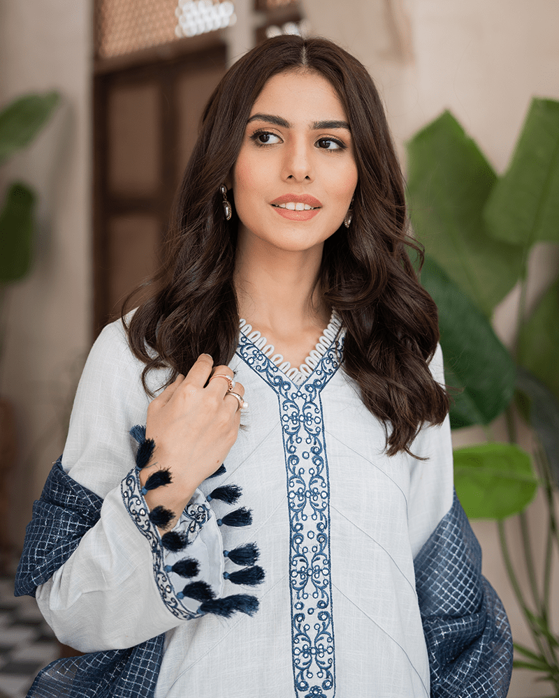Maria Osama Khan Casual Pret 3 Piece Suit - ZEPHYR