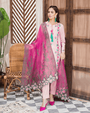 Maria Osama Khan Casual Pret 3 Piece Suit - PETUNIA