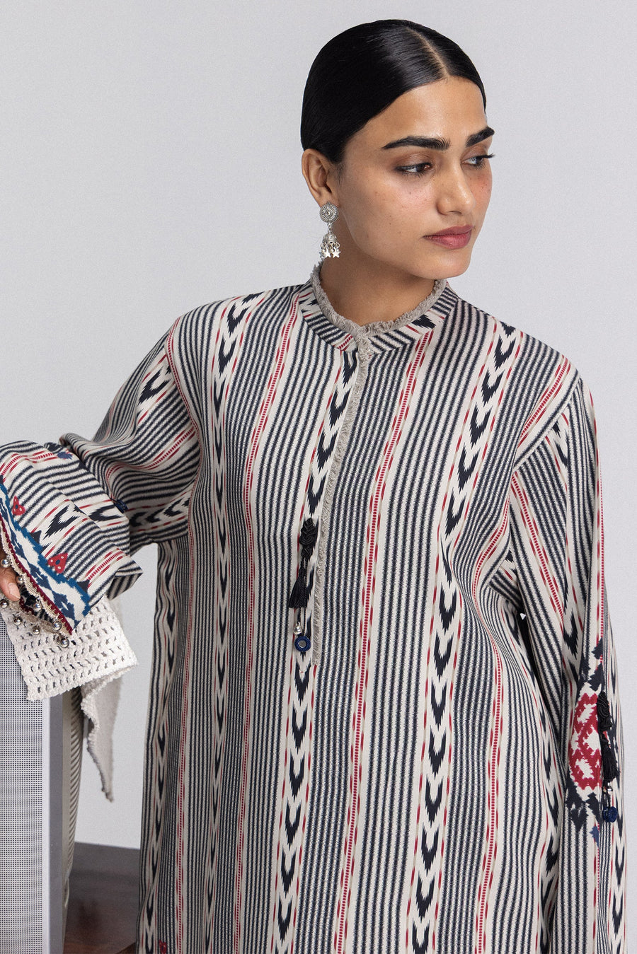 Coco by Zara Shahjahan Prints Linen Unstitched 3Pc Suit D-10A LEELA
