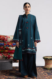 Coco by Zara Shahjahan Prints Linen Unstitched 3Pc Suit D-10B LEELA
