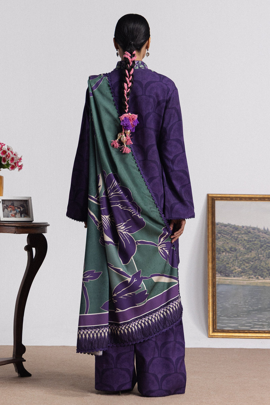 Coco by Zara Shahjahan Prints Linen Unstitched 3Pc Suit D-01A MIRA