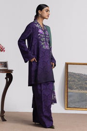 Coco by Zara Shahjahan Prints Linen Unstitched 3Pc Suit D-01A MIRA