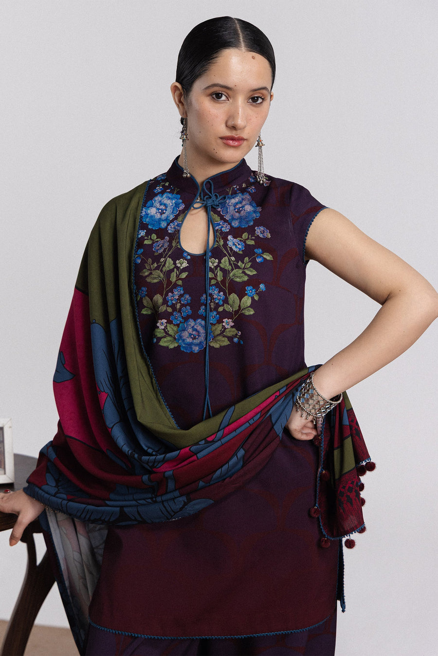 Coco by Zara Shahjahan Prints Linen Unstitched 3Pc Suit D-01B MIRA