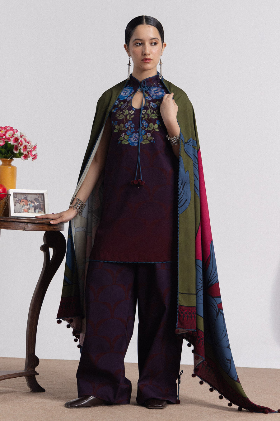 Coco by Zara Shahjahan Prints Linen Unstitched 3Pc Suit D-01B MIRA