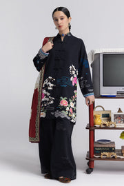 Coco by Zara Shahjahan Prints Linen Unstitched 3Pc Suit D-02A HANA