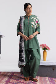 Coco by Zara Shahjahan Prints Linen Unstitched 3Pc Suit D-02B HANA