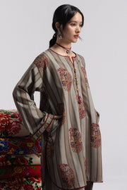 Coco by Zara Shahjahan Prints Linen Unstitched 3Pc Suit D-04A RANIA
