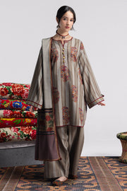 Coco by Zara Shahjahan Prints Linen Unstitched 3Pc Suit D-04A RANIA