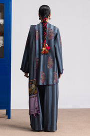 Coco by Zara Shahjahan Prints Linen Unstitched 3Pc Suit D-04B RANIA