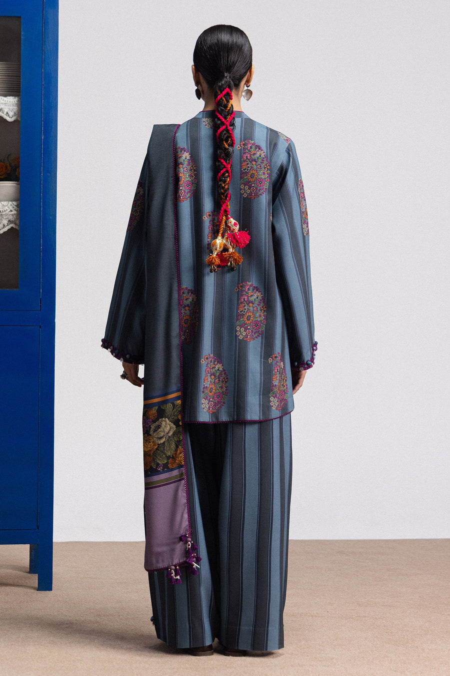 Coco by Zara Shahjahan Prints Linen Unstitched 3Pc Suit D-04B RANIA