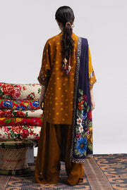 Coco by Zara Shahjahan Prints Linen Unstitched 3Pc Suit D-05B AMELIA