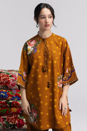 Coco by Zara Shahjahan Prints Linen Unstitched 3Pc Suit D-05B AMELIA