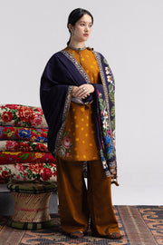 Coco by Zara Shahjahan Prints Linen Unstitched 3Pc Suit D-05B AMELIA