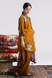Coco by Zara Shahjahan Prints Linen Unstitched 3Pc Suit D-05B AMELIA