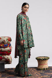 Coco by Zara Shahjahan Prints Linen Unstitched 3Pc Suit D-06B SOFIA