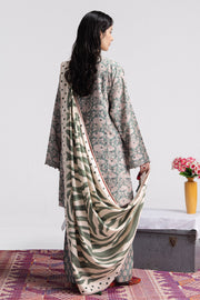 Coco by Zara Shahjahan Prints Linen Unstitched 3Pc Suit D-07A ELOWEN