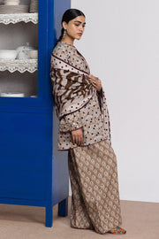Coco by Zara Shahjahan Prints Linen Unstitched 3Pc Suit D-07B ELOWEN