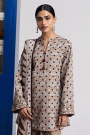 Coco by Zara Shahjahan Prints Linen Unstitched 3Pc Suit D-07B ELOWEN